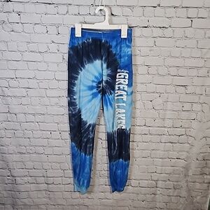 Michigan tie dye joggers